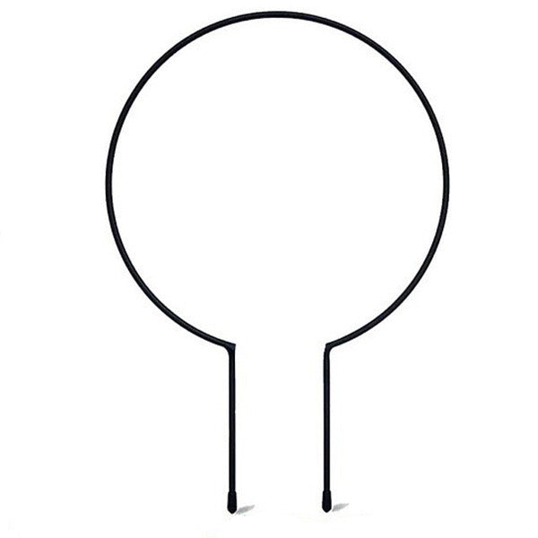 Wrought Iron wreath trellis