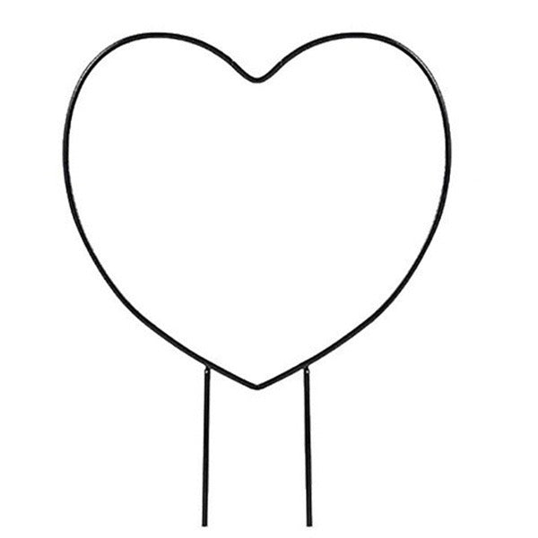 Wrought Iron wreath trellis