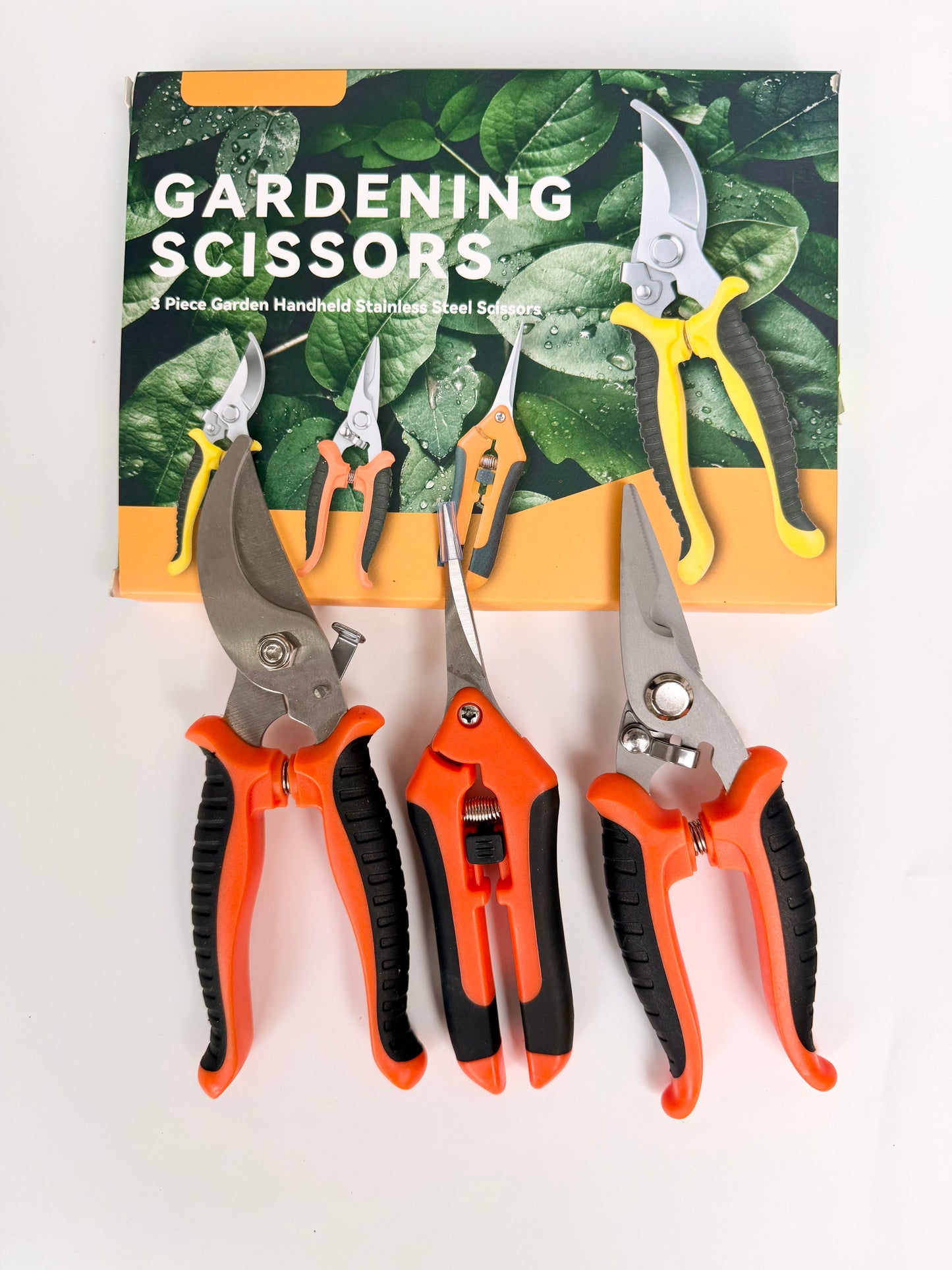 3-piece set gardening scissors