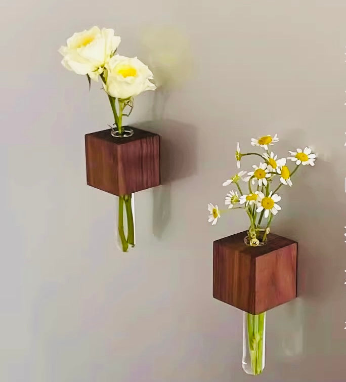 Mini test tube planter