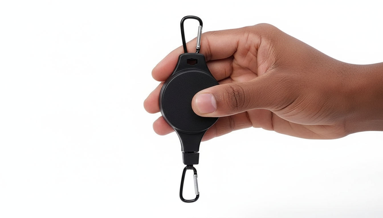 Retractable hanging pot holder