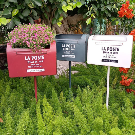 Wrought Iron Metal garden planter