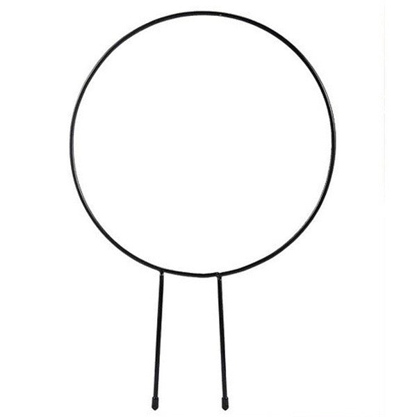 Wrought Iron wreath trellis